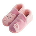thumbnail image 5 of KANG Slippers With Cat Design Cozy Fleece Lined Winter Shoes For Indoor Outdoor Comfort, 5 of 7