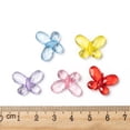 thumbnail image 4 of Transparent Acrylic Beads Faceted Butterfly Mixed Color 17x13x5mm Hole: 2mm about 950pcs/500g, 4 of 7
