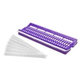 thumbnail image 1 of veasfak Floss Organizer Reusable Cross Stitch Sewing Threads Board Coding Sheets, 1 of 9