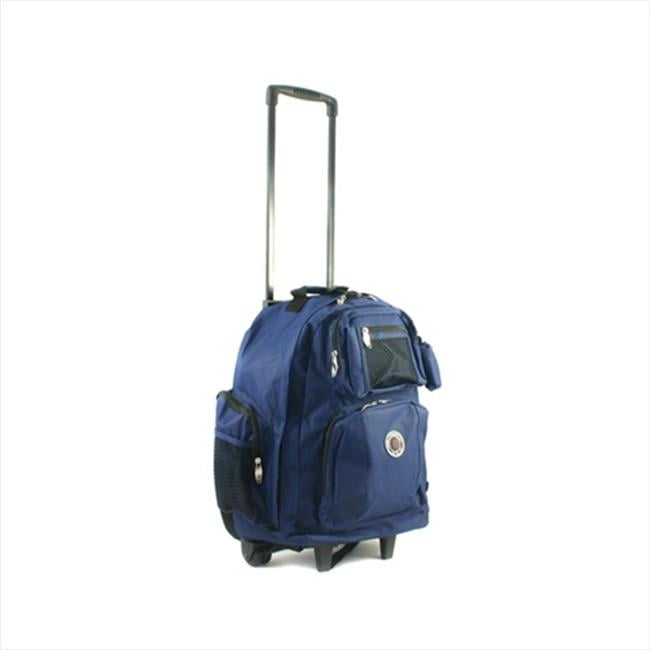 María Retencion Calibre Transworld 738131-RED Roll-Away Deluxe Rolling Backpack- Red - Walmart.com