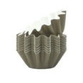 thumbnail image 1 of Matsuzay 100 piezas tazas para hornear papel engrasado Cupcake Muffin Liners moldes DIY resistentes al calor accesorios de panadería para el hogar Herramientas y accesorios para hornear Café Matsuzay HA065870-02, 1 of 6