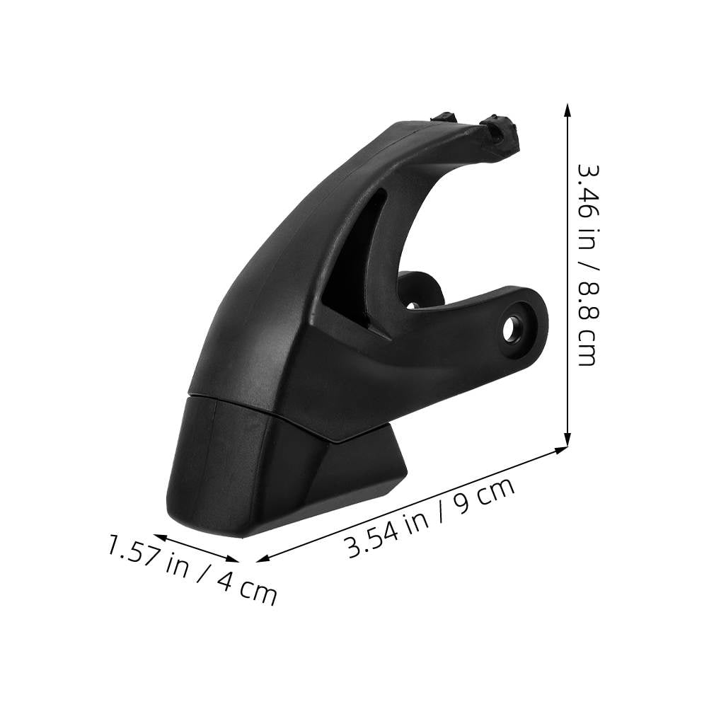 BEADCEST Inline Skate Brake Stopper  Black Rubber Easy Installation for Roller Skates
