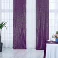 thumbnail image 5 of 28ft-2pcs Purple Sequin Backdrop Curtain Panels, Photography, 5 of 5