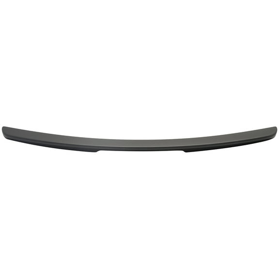 Ikon Motorsports Compatible with 03-09 Benz W209 CLK Coupe Painted Matte Black Trunk Spoiler - ABS
