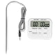 thumbnail image 2 of Termómetro Digital De Cocina Con Temporizador, Termómetro Multifuncional De Alta Sensibilidad Con Función De Alarma De Sonda Para Asar Y Hornear, 2 of 7