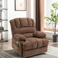 thumbnail image 7 of Trustyue Power Lift Recliner with Heating and Massage, USB and Type-C Ports, Chenille Brown, 7 of 7
