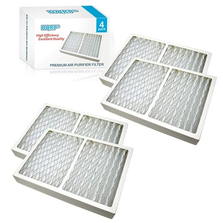 

HQRP 4-pack Air Cleaner Filter for Hunter HEPAtech 30057 30059 30067 30078 30079 30124 Air Purifiers