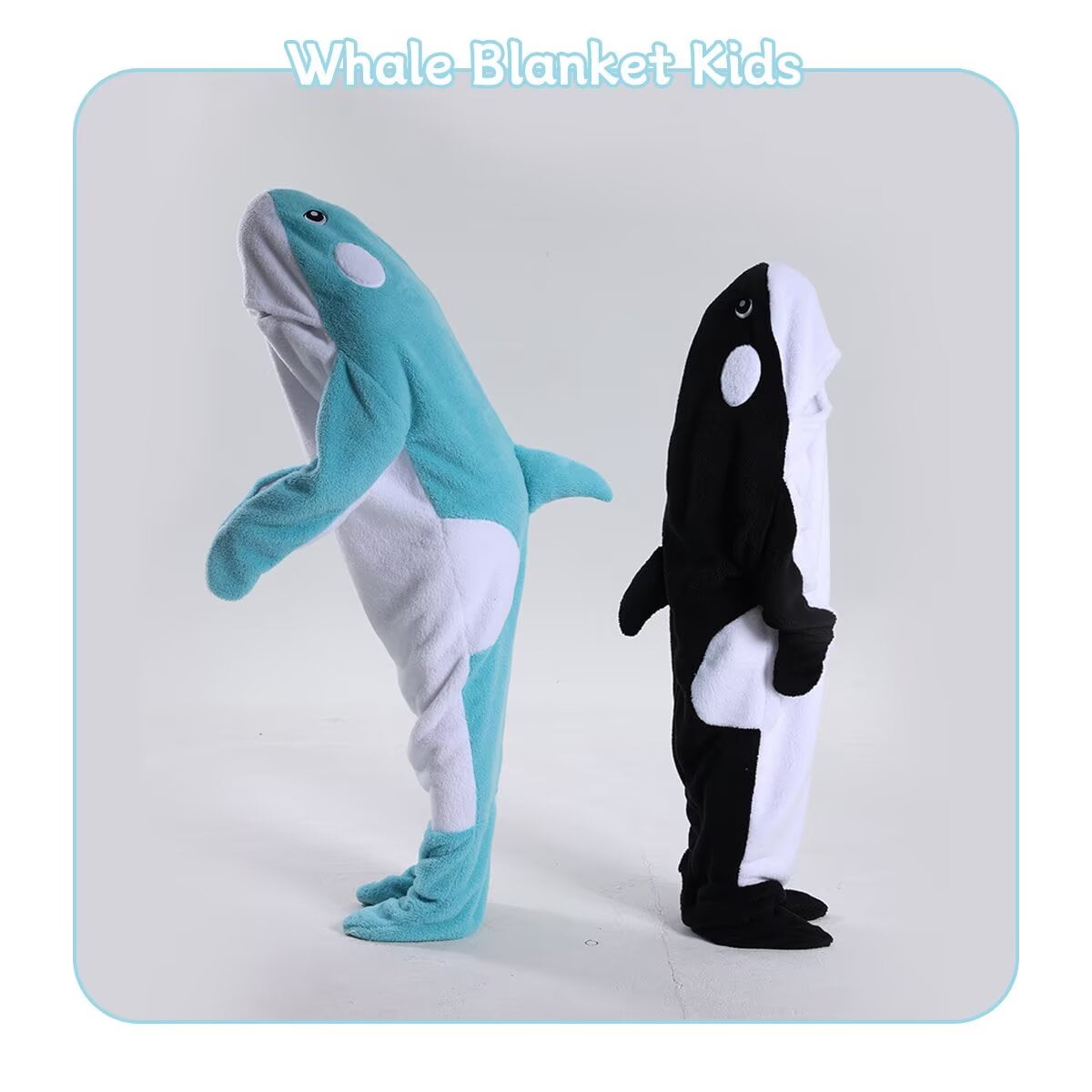 Whale Blanket Onesie For Adult Wearable Whale Blanket Hoodie Super Soft Comfortable Warm Whale Costume For Cosplay Blue Whale Shark Onesie
