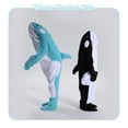 thumbnail image 6 of Whale Blanket Onesie For Adult Wearable Whale Blanket Hoodie Super Soft Comfortable Warm Whale Costume For Cosplay Green Whale Shark Onesie, 6 of 7