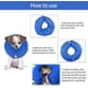 thumbnail image 2 of Collar inflable tipo cono para perros para uso posquirúrgico, collar protector tipo cono suave para perros para recuperación de mascotas para evitar que se laman (M: 27 x 27 cm), 2 of 3
