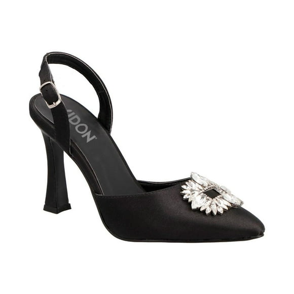 Zapato de Vestir KIPON Mujer Tacon Broche Diamante Negro 26