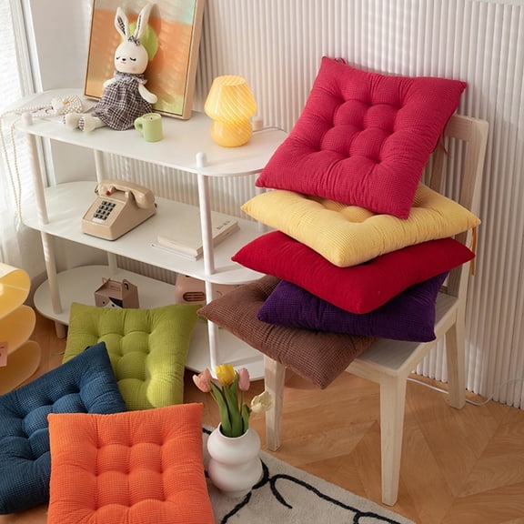 Outdoor Cushion Chair Cushions for Dining Chairs Memory Foam Chair Seat Cushion Pads Outdoor Seat Pads Chair Pads for Kitchen Dining Room Office Pads Patio Furniture