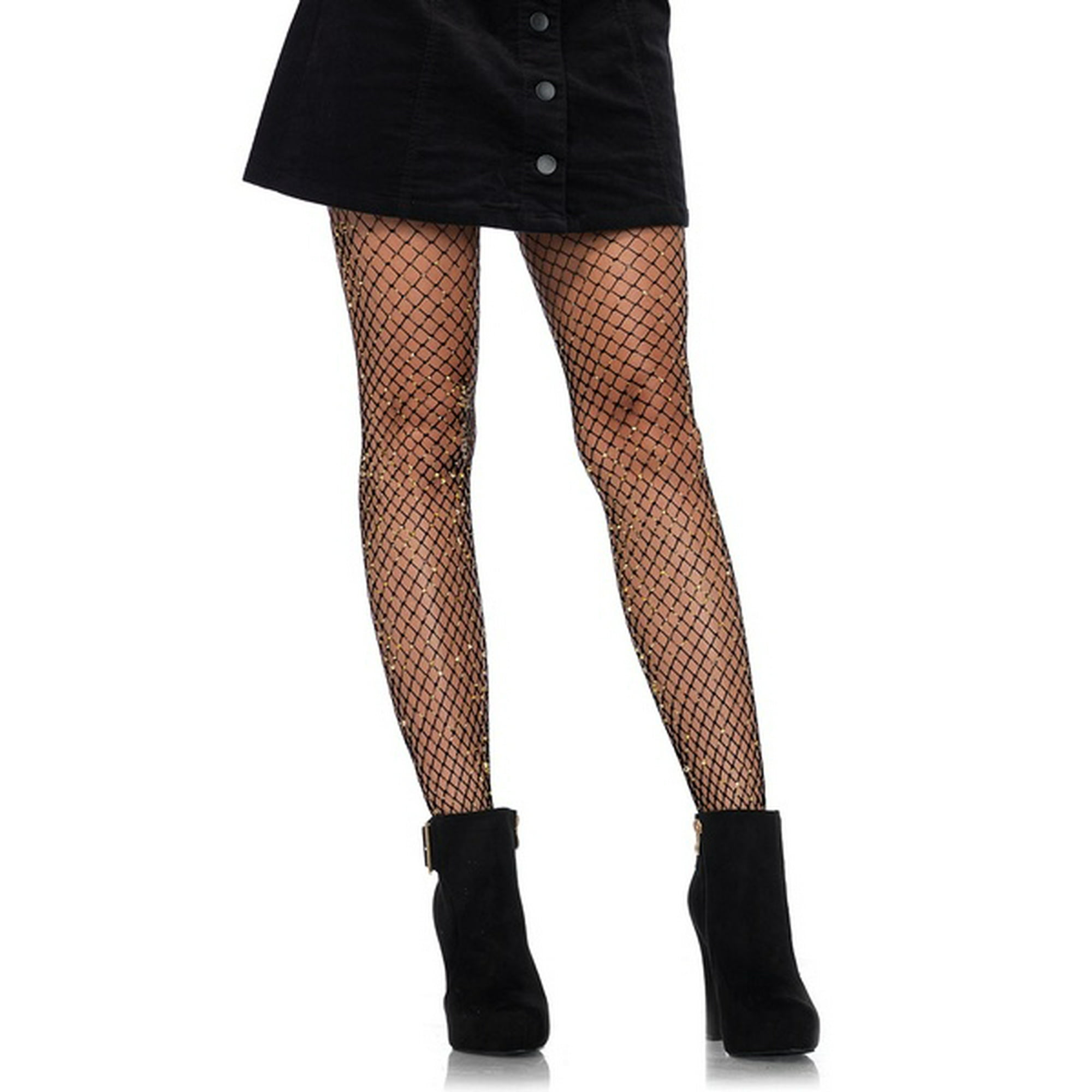 Women s Lurex Shimmer Tights Walmart