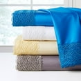 thumbnail image 2 of Pointehaven 300 Thread Count Long Staple Cotton Lace 4 pc Ecru Sheet Set, Full, 2 of 7