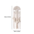 thumbnail image 3 of Tapiz Tejido De Macramé Decoración de pared colgante Manta de borlas colgantes de estilo nórdico para dormitorio Bebé Guardería, 3 of 7