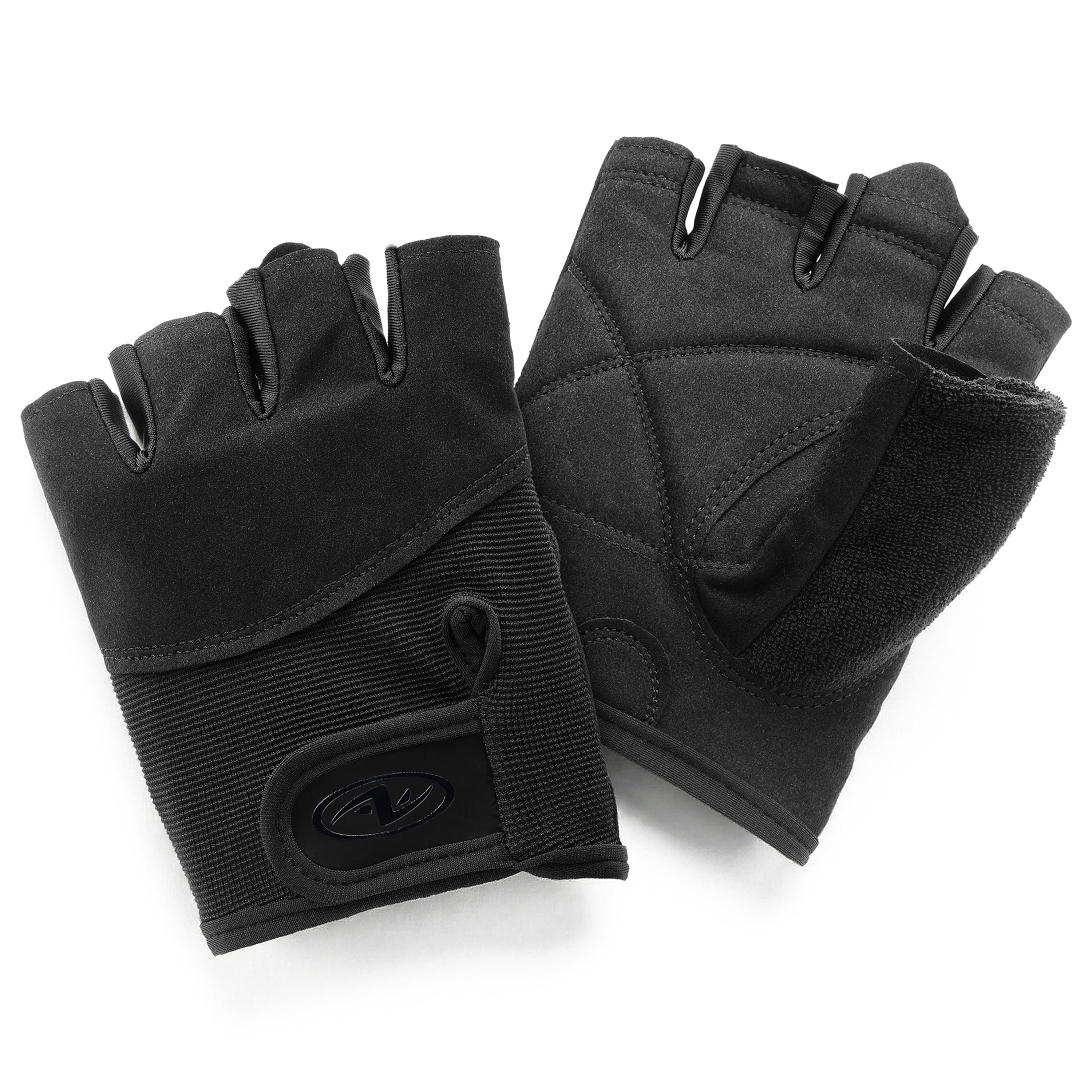 (2 pack) Athletic Works Weightlifting Gloves, M/L
