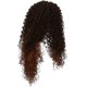 thumbnail image 2 of European and American Women 16Inch Curly Hair Chemical Fiber Small Area Hand-Woven Wig Brown Women, 2 of 4