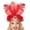 Red, variant on batmeuy Feather Headpiece Hair Band with Rhinestones Sequins Elastic Carnival Headdress Women Lightweight Festival Headdress