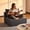 Gray-1 Seater, variant on Ardellon Modern Accent Chair, Chenille Fabric Modular Couch for Living Room and Small Spaces, Compose 2/3/4 Seat Couch, Gray