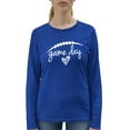 thumbnail image 4 of Go All Out Game Day Football Long Sleeve T-Shirt Mens, 4 of 5