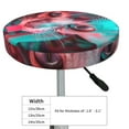 thumbnail image 4 of Haiem Psychedelic Hairless Cat Print Cushion Round Bar Chair Seat Cover Bar Chair Cushion Covers Elastic Washable Bar Chair Cover,Protects from Scratches and Stains-12 inch, 4 of 7