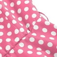 thumbnail image 4 of Odbmxy Midi Dresses for Women 2025 V-Neck Evening Gown Short Sleeve Women's Plus Dress Polka Dots Tunic Party Dresses,Pink XXL, 4 of 9