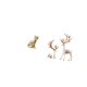 thumbnail image 5 of Figura Decorativa De Gato Y Reno Europeo, Escultura Animal, Adorno Artesanal Para Chimenea, Estatua Coleccionable Para Amantes De Los Ciervos, 5 of 8