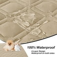 thumbnail image 2 of decorUhome Waterproof Sofa Cover for Dogs, Reversible Couch Covers Washable for Furniture (82x102 Inch, Taupe/Beige), 2 of 9