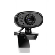 Xtrike Me - USB 2.0 Webcam, 640 x 480, for Video Streaming, Conference, Games, Windows and Mac OS Compatible, Black