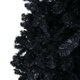 thumbnail image 5 of Naomi Home 9ft Black Christmas Tree with Lights, Unique Dusky Christmas Tree Prelit with 2392 Branch Tips, 950 Warm Lights and Metal Stand, Aritificial Christmas Tree, 5 of 9