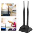thumbnail image 4 of Antenne de Signal, Rotation Multidimensionnelle 2.4G 5,8g Antenne Double Bande Stable Transmission pour Routeur pour Réseau Domestique, 4 of 8