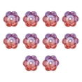 thumbnail image 3 of Transparent Glass Beads Flower Orchid 11~12x7.5~8mm Hole: 1.4mm, 3 of 6