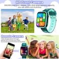 thumbnail image 5 of SHANNA 4G Smart Watch for Kids, GPS Tracker Watch, 2- Way Calling, Camera, SOS, WiFi, Touch Screen Kids Phone Watch for 4-12 Boys Girls Gifts, Cyan, 5 of 9