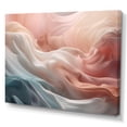 thumbnail image 2 of Designart "Orange Blue Dancing Colors IV" Minimalism Wall Art For Kitchen, 2 of 5