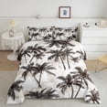 thumbnail image 1 of Erosebridal Coconut Tree Bedding Toddler Comforter Set, Palm Plants Down Comforter, Tropical Botanical Decor, 2pcs, 1 of 7