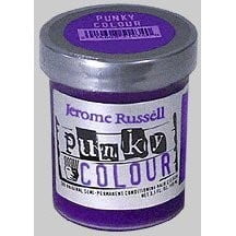 Jerome Russell Punky Hair Colour, Violet, 3.5 Oz (Jerome Bettis Best Runs)