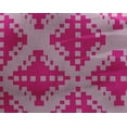 thumbnail image 4 of oneOone Georgette Viscose Fabric Check Kasuri Print Fabric By The Yard 42 Inch Wide, 4 of 4