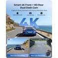 thumbnail image 4 of Pantalla CarPlay Krunia 9.26" inalámbrica con cámara de tablero 4K y GPS, 4 of 9