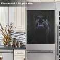 thumbnail image 5 of Coolnut Cool Black Panther3200 Dishwasher Door Cover Reusable Trimmable Kitchen Fridge Front Decal Magnetic Home Refrigerator Magnet Decal Panels 20"Wx26"H Home Decor, 5 of 5
