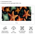 thumbnail image 2 of Starfish Elegant Chiffon Silk Scarf for Women - Lightweight Breathable Shawl Wrap in Size 70.86 x 28.7 inches, 2 of 6
