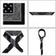 thumbnail image 1 of Pañuelos multiusos con estampado de vaquero, diadema, bufanda, diademas unisex (5 piezas, negro) XianweiShao 8390613992932, 1 of 1