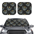 thumbnail image 2 of Haiem Faces Of The Cat Car Windshield Sun Shade (2 Pieces) Foldable Windshield Sun Shade Car Accessories for Truck SUV Pickup-Medium, 2 of 7