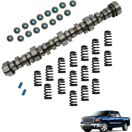 Genrics Stage 3 LS Truck Camshaft Kit Replacement for Silverado Sierra 4.8 5.3 6.0 BTR31824100