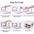 thumbnail image 5 of Customizable Shoe Organizer, Stackable & Customizable And Length Expansion For Living Room Or Balcony (Multi-Layer Design), 5 of 5