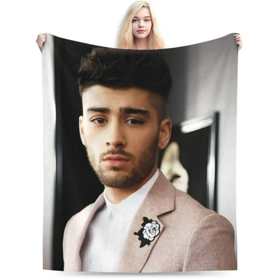 Blanket Zayn Malik Soft and Comfortable Warm Fleece Throw Blankets Yoga Blankets Beach Blanket Picnic Blankets Gift for Dorm room office decor Sofa Bed Camping Travel All Season
