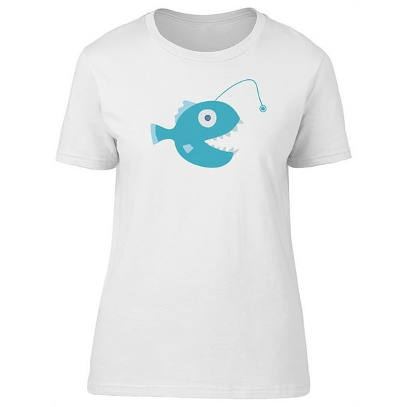 Cute Deep Sea Creature T-Shirt Women -Image by Shutterstock, Female XX-Large