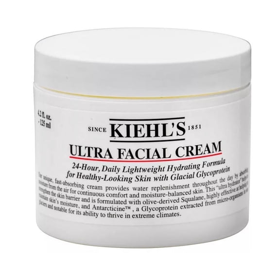Kiehl's Ultra Facial Cream, 24 Hour Daily Lightweight Hydrating Moisturizing Formula (4.2 oz.)