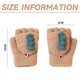 thumbnail image 2 of Guantes convertibles con parte superior abatible para niños, con estampado de frijoles de azúcar, cálidos guantes de punto sin dedos para niños y niñas de 6 a 12 años, 2 of 5