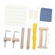 thumbnail image 4 of Kits de telar de clavijas, plantilla para hacer pulseras, herramienta multiusos para manualidades de madera, tejido A, 4 of 9