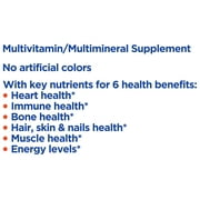 Equate One Daily Womens Multivitamin/Multimineral Supplement Tablets for Womens Health, 100 Count, Compare to One a Day® Womens